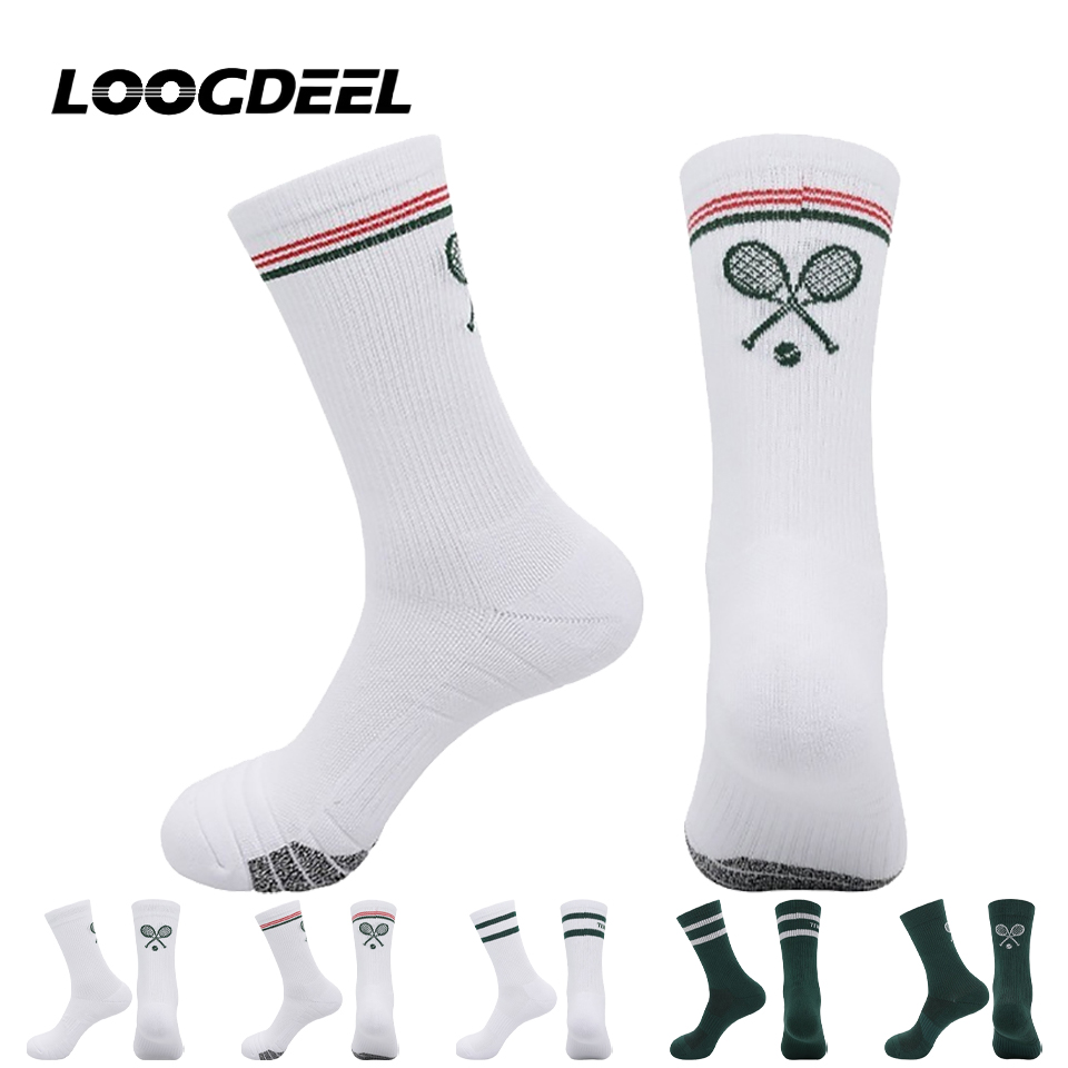Ankle Support Badminton - Loogdeel Summer Professional Tennis Socks with