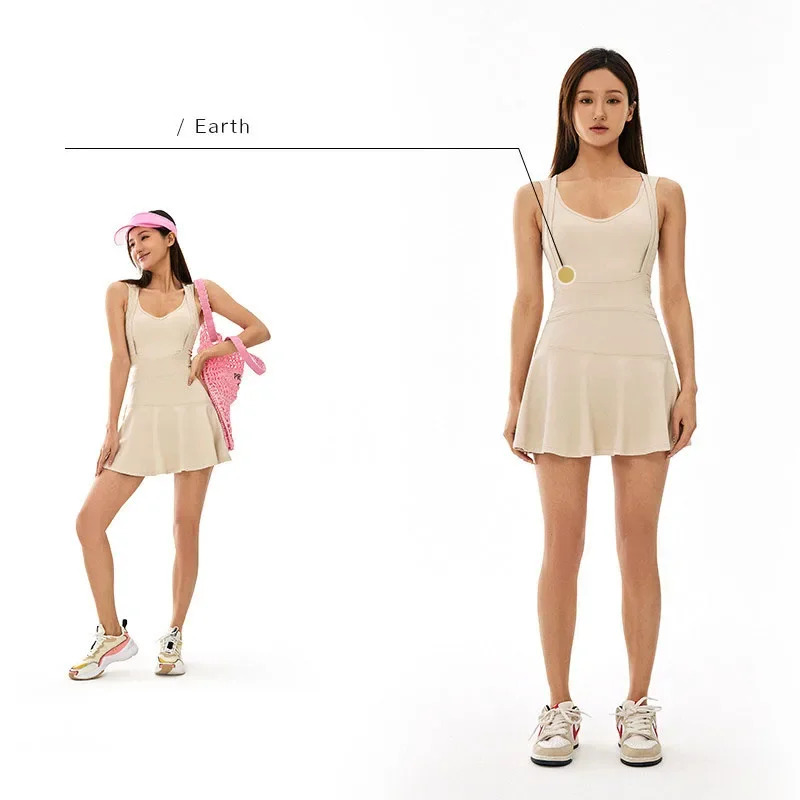 Tennis Dress Female Sleeveless - огляд і ціна Badminton Youtube